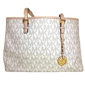 Michael Kors Jet Set Large Leather Travel Tote